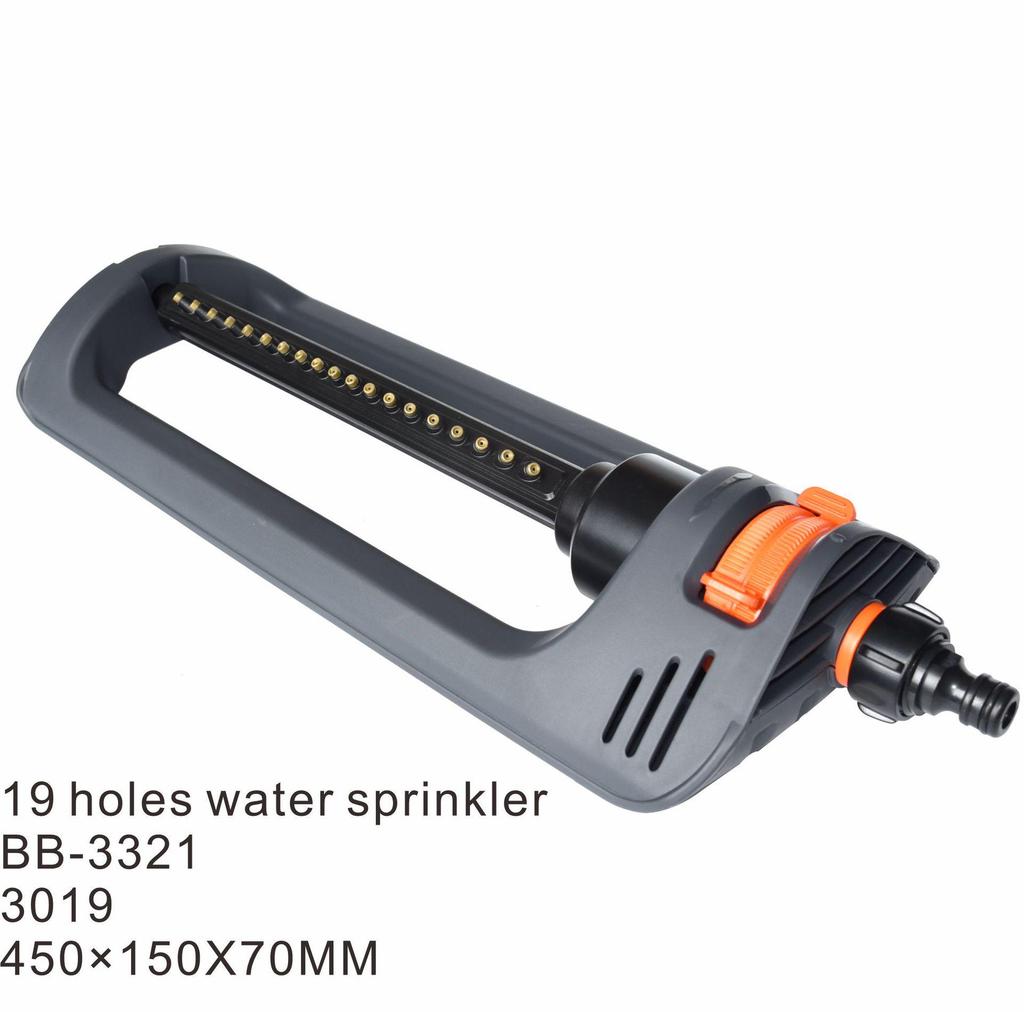 19-Hole Irrigation Sprinkler for Garden and Vegetable Watering