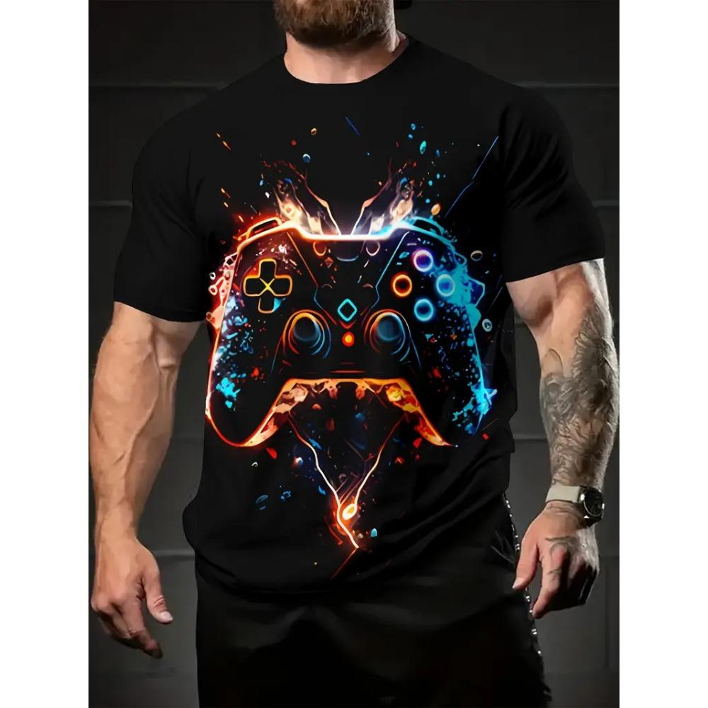 Funny Animal Cat 3D Print Men's T-Shirt Summer Harajuku Animal Graphic T Shirts Outdoor Casual Plus Size Tees Top Women Clothing