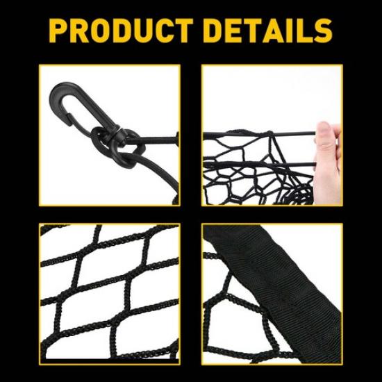 Filet de Cargo 110*40cm Coffre Nylon Ford F150 pour Silverado GMC Dodge Sierra RAM