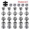 1/4 to 3/8 Hot Shoe Camera Tripod Screw Set