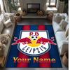 RB Leipzig FC Printed Crystal Velvet Rug Non‑Slip Crystal Velvet Carpet For Sofa Bedroom Indoor Home Decoration
