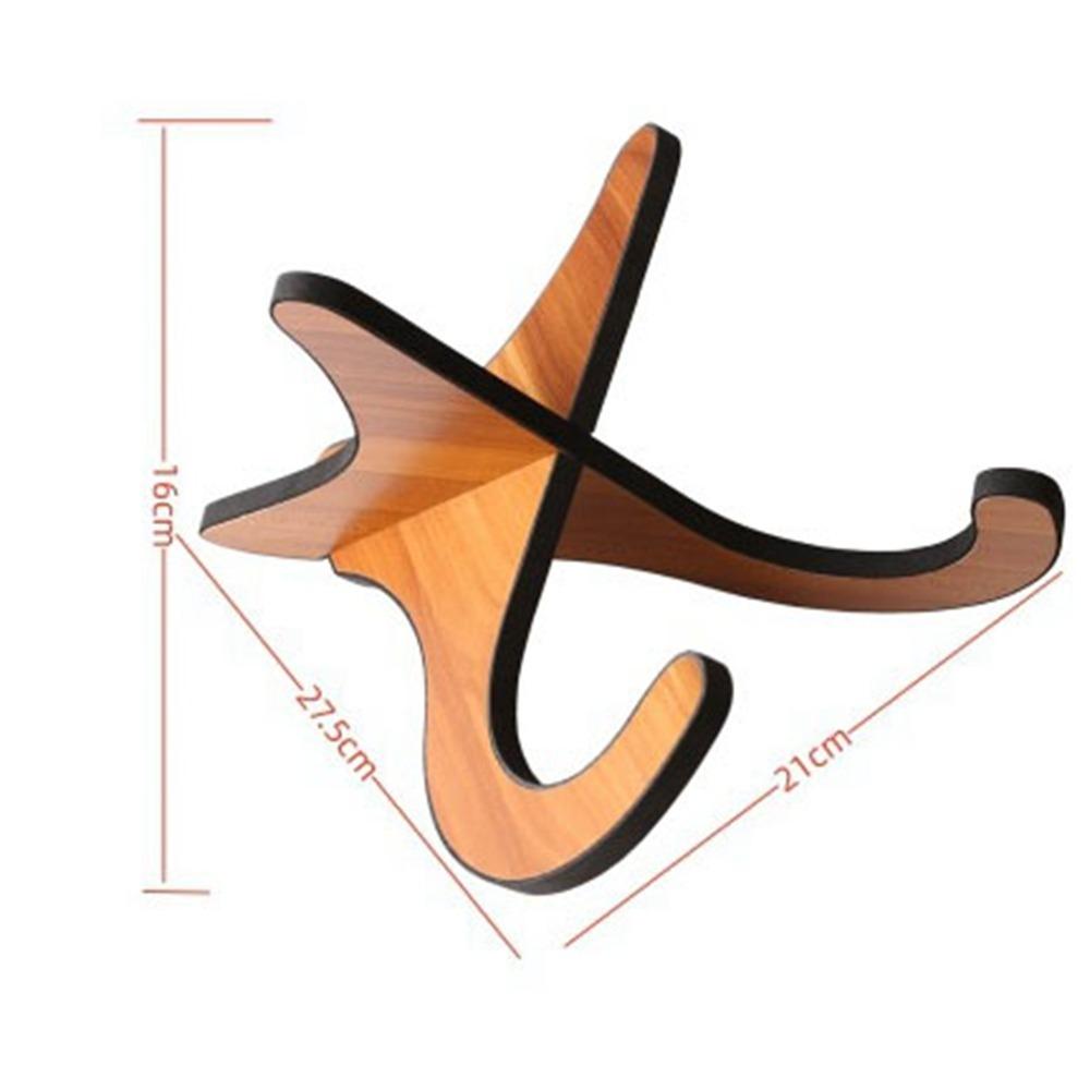 Foldable Small Guitar Wooden Bracket Display Stand Violin Wooden Bracket  Guitar Accessories