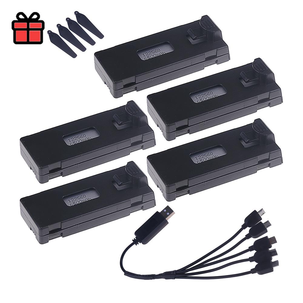 Upgrade 1800mah 6500mAh 3.7v SIS Drones Battery For LS-S1S E88 E88PRO E99 E99PRO K3 P10 A13 E525 RC Drone Backup Battery Charger