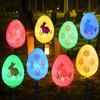 3.5M/5M Solar Easter Egg String LightsWaterproof LED GardenLights Outdoor Lawn and Yard DecorationFestive Landscape Party Lights
