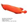 Lovely Golden Arowana Companion Adorable Simulation Fish Doll Animal Plush Toy Birthday Gift