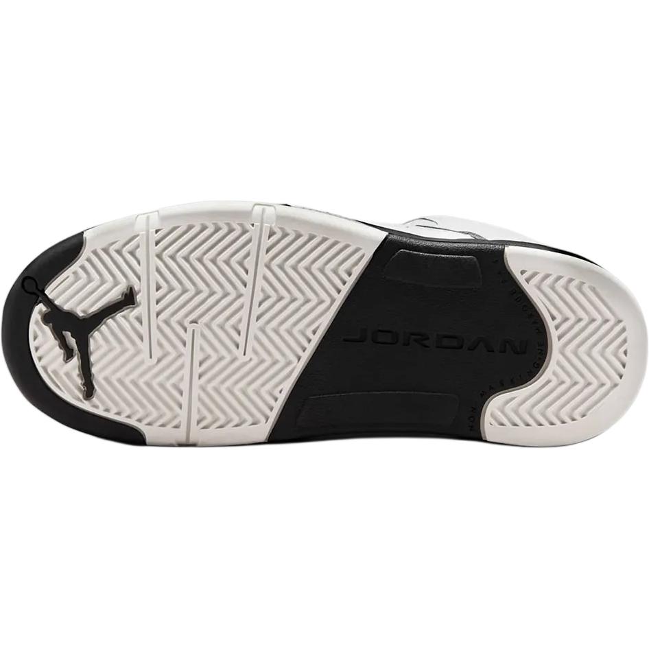 Air Jordan 5 Retro PS Weiß Schwarz Kinder Sneaker Sail Metallic-Silber 440889-110