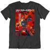 Cobra Stallone Japanisches Filmplakat Fan Schwarzes T-Shirt Unisex T-Shirt