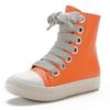 Rick High Top Flat Sneakers Platform Corss Tied Men's Shoes Women Sneakers Oween Designed Causal Flats Zip Ankle Botas 45