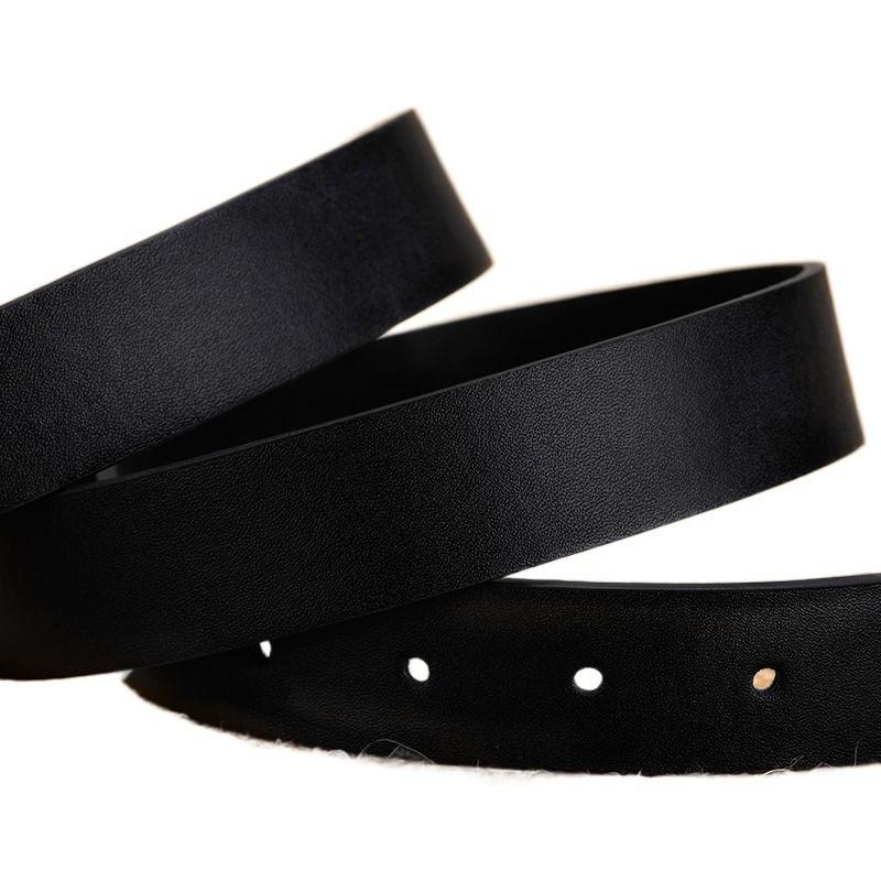 Stylish Black Pu Womens Belt For Casual Korean Fashion Ideal For Jeans And Outfits