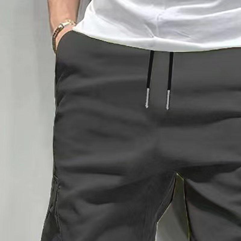 Men's Cross-Border Summer Cargo Shorts - American & European Size, Beach & Five-Point Style, Korean Design