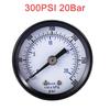 3500/200 PSI Pressure Gauge Dial Digital Pressure 0-14 Bar Vacuum Manometer 3/4 NPT for Water Pump Air Gas Water Fuel Liquid