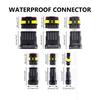 5 Sets Kit 1/2/3/4 Pin Way Waterproof Electrical Wire Automotive Connector Plug for Car Automotive Wire Connector Plug