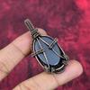 Shungite pendant copper wire wrapped pendant handmade pendant dainty copper jewelry natural gemstone pendant gifts for mom brand new jewelry