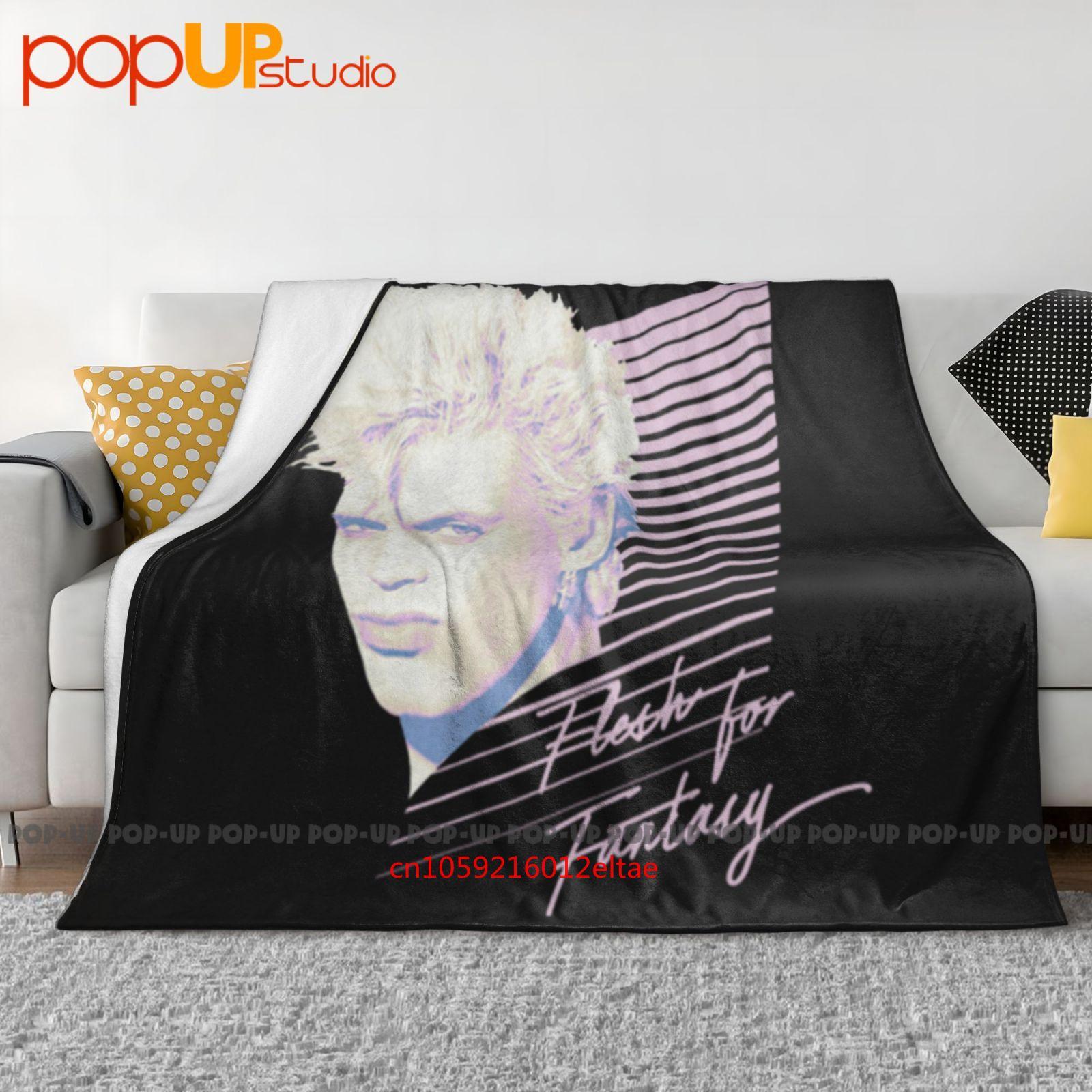 Billy Idol-Flesh For Fantasy-Idol559 Ultra-Soft Blanket Quilt Winter Sofa Cover Bed Covers Size: 75*100cm, Weight: 230 GSM
