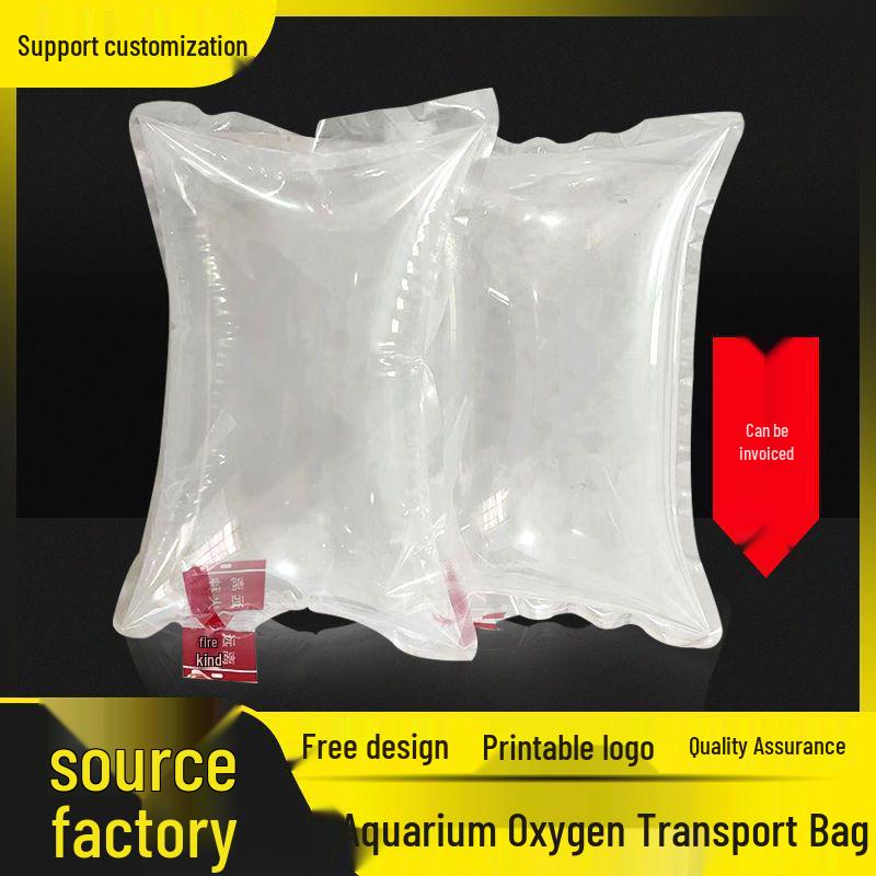 Oxygenated Transport Bags for Live Fish - Aquarium Safe, Thickened Design