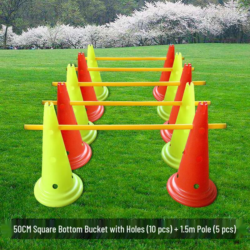 Jundingying Agility Training Hurdle & Cone Set