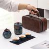 With Handle Travel Tea Set Cerc Material Tea Making Equipment Tea Drinking Equipment  Gift Giving