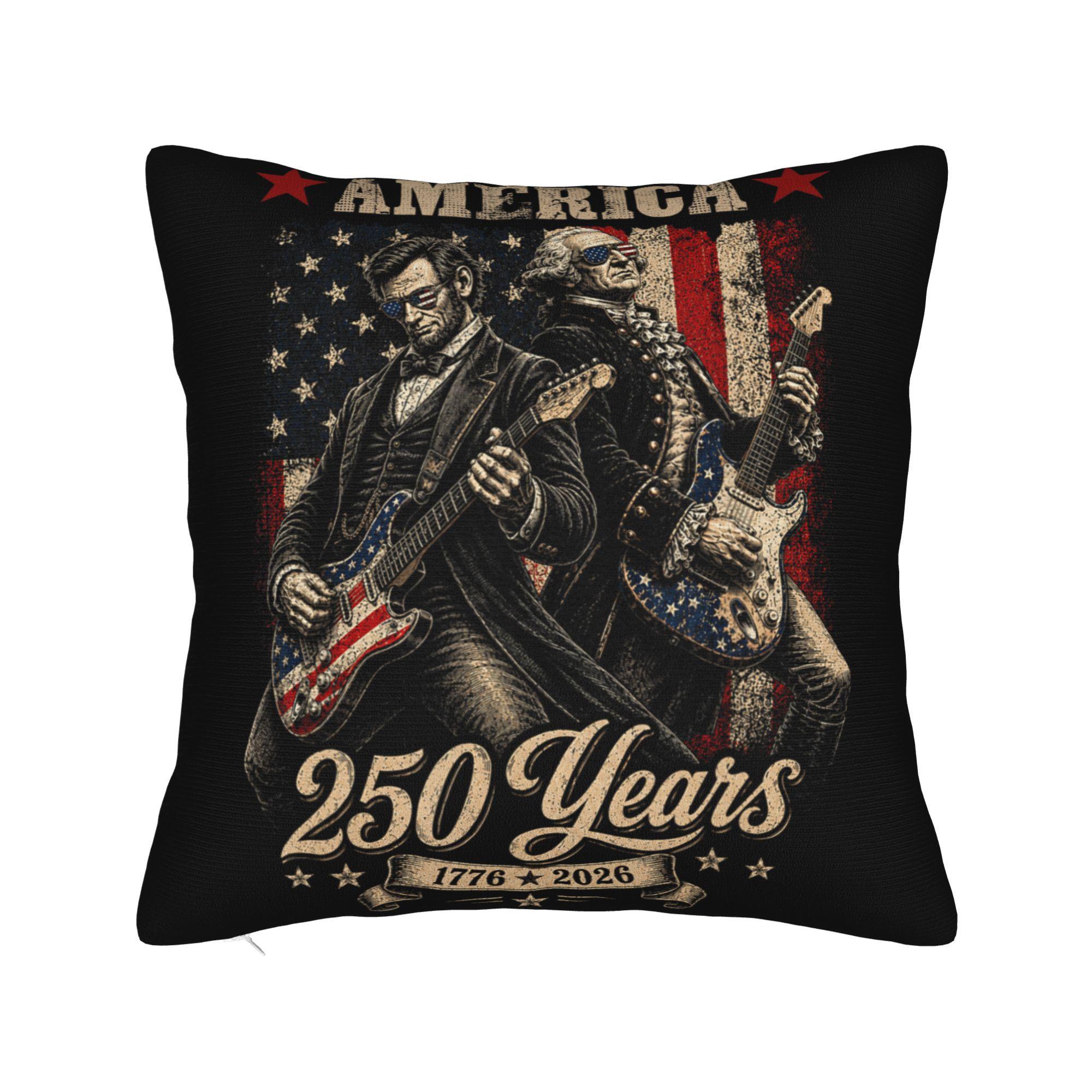 George Washington Its Only Treason If You Lose th of July Pillow Case Soft Pillow Cover For Party Home Decor Pillowcases 30cmx30cm