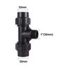 1Pc PE Connector Water Pipe Fittings to 20/25/32mm to 1/2"3/4"1" Quick Connect Tubing Fittings Garden Agriculture Irrigation