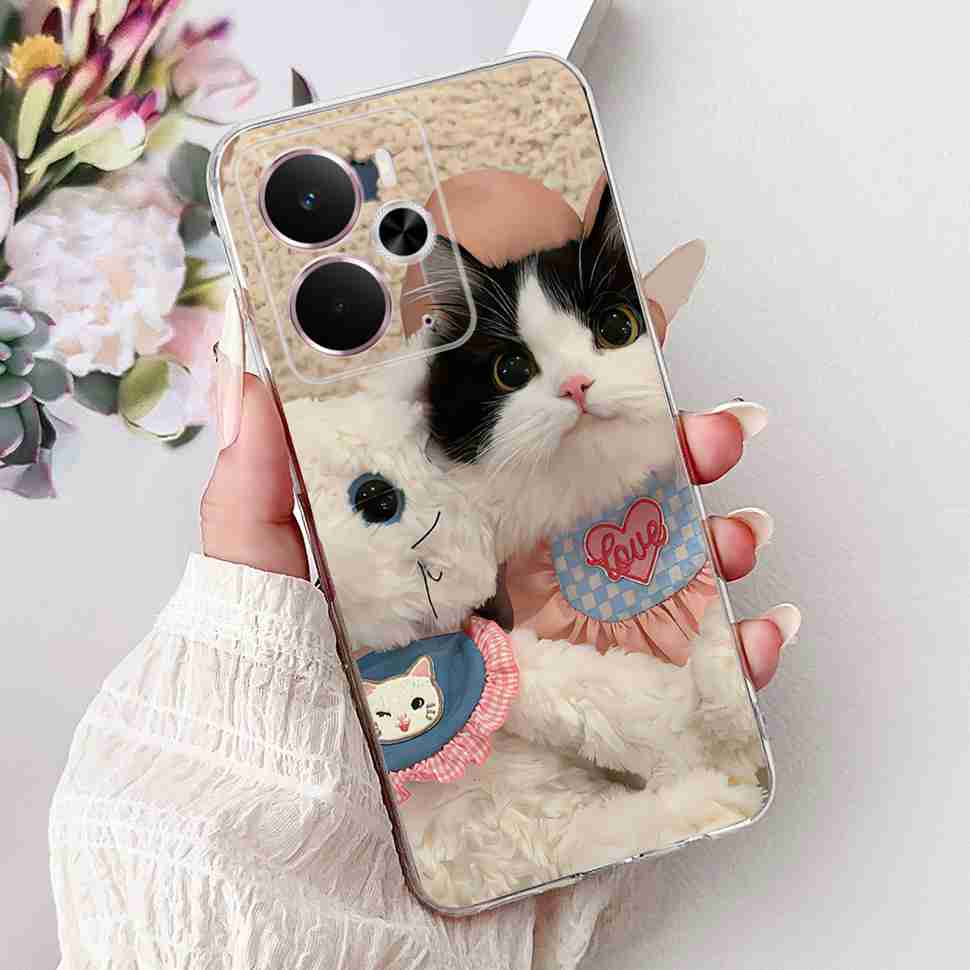 Bumper Clear Case For Realme 14 5G Soft Transparent Cases Silicone Shockproof Cover For Realme 14 14X Pro Realme14Pro Fundas