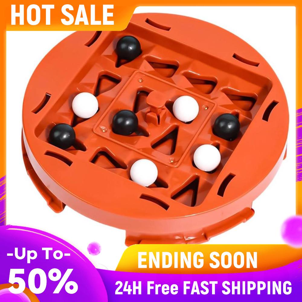 

Family Four in A Row Chess Game Portable 2-Player Logic Chess Track Game Fun Educational Toy for Kids and Adults Family Night China Mainland