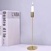 Iron Candle Holders Stable Base Desk Candle Ornament Simple Candlestick  Wedding Decoration