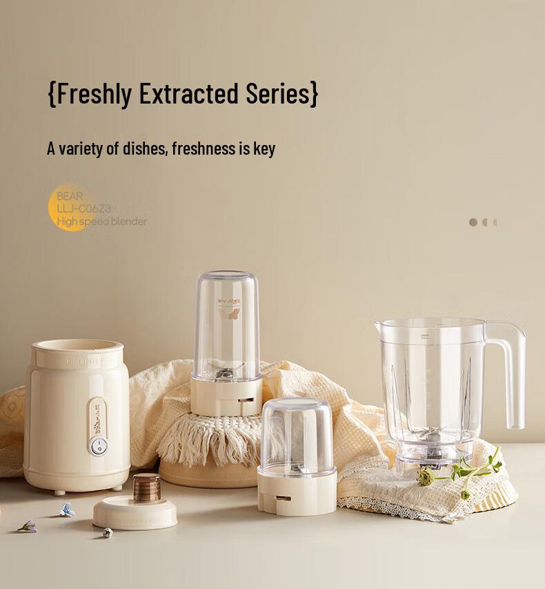 Little Bear Multi-Functional Electric Juicer & Blender – Model LLJ-C06Z3