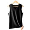 Men's Ice Silk Seamless V-Neck Sleeveless Vest