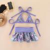 INS Dog Bikini Swimsuit Girls' Dog Beach Dressing Tutu Dresses Dog Bathing Suit Designed for Small Medium Puppies Summer Puppy Pet Outfits