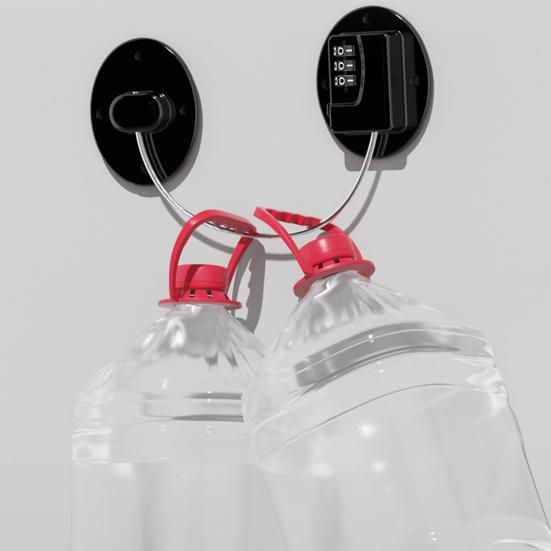 Child Safety Refrigerator Door Lock Multi-Purpose Adhesive Kitchen Microwave Dishwasher Oven Cabinet Fridge Door Baby Proof Lock Child Proofing Safety