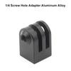 Universal 1/4" Screw Conversion Adapter Mount For GoPro 13 12 11 10 9 8 SJCAM AKASO Insta360 DJI Osmo Action Camera Accessories