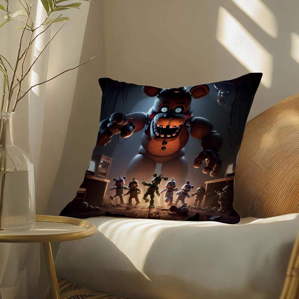 Moviefiven-Nightsatf-Freddys2 Pillow Case Pillowcase, Double-Sided Printed, Sofa Cushion, Bedroom Headboard