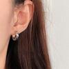 American Retro Design Star Earrings, High-end Earrings, Niche Design, High-end Temperament, Ear Buckle S Silver Needle