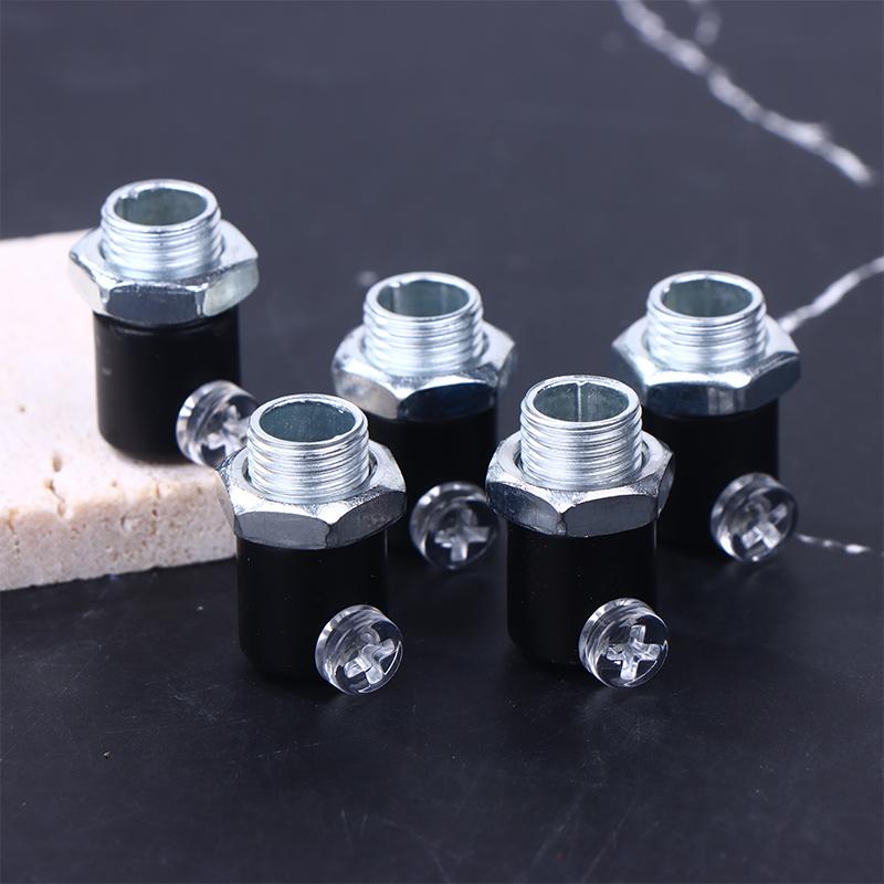 

5 шт. Стальной трос Шнур питания Подвесной светильник Кабель Замок Лампа Металлический замок Кабельная карта Стяжка Устройство защиты от падения Фиксирующая кабельная фурнитура чёрный