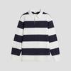 GANT Men's Classic Striped Cotton Rugby Polo Shirt