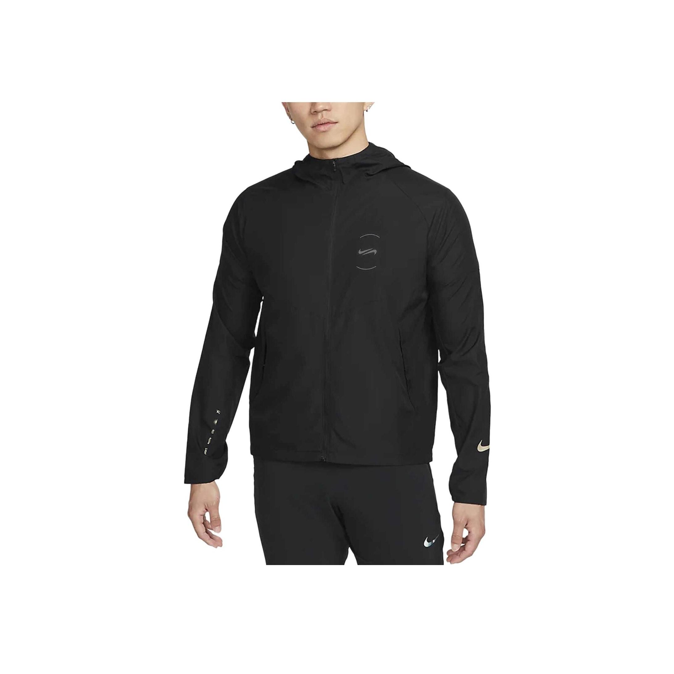 Nike Repel Miler Running Jacket  Black  FN7285-010 S