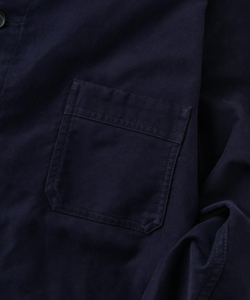 OUTSTANDING [Mut Lab] Moleskin French Work Jacket_D.Navy