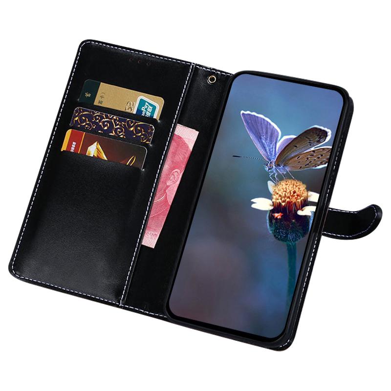 For Motorola Moto E14 4G/G04 4G/G04s 4G/G24 4G Case Crocodile Texture Wallet Leather Phone Cover