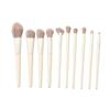 10-Piece Soft Bristle Makeup Brush Set: Eyeshadow, Lip, Blush, Nose Shadow Brushes