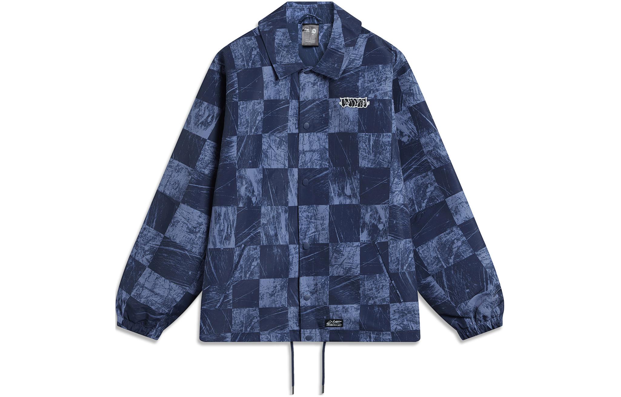 Li Ning x OG_SLICK Jackets & Coats Men s Blue AFDT415-1 M