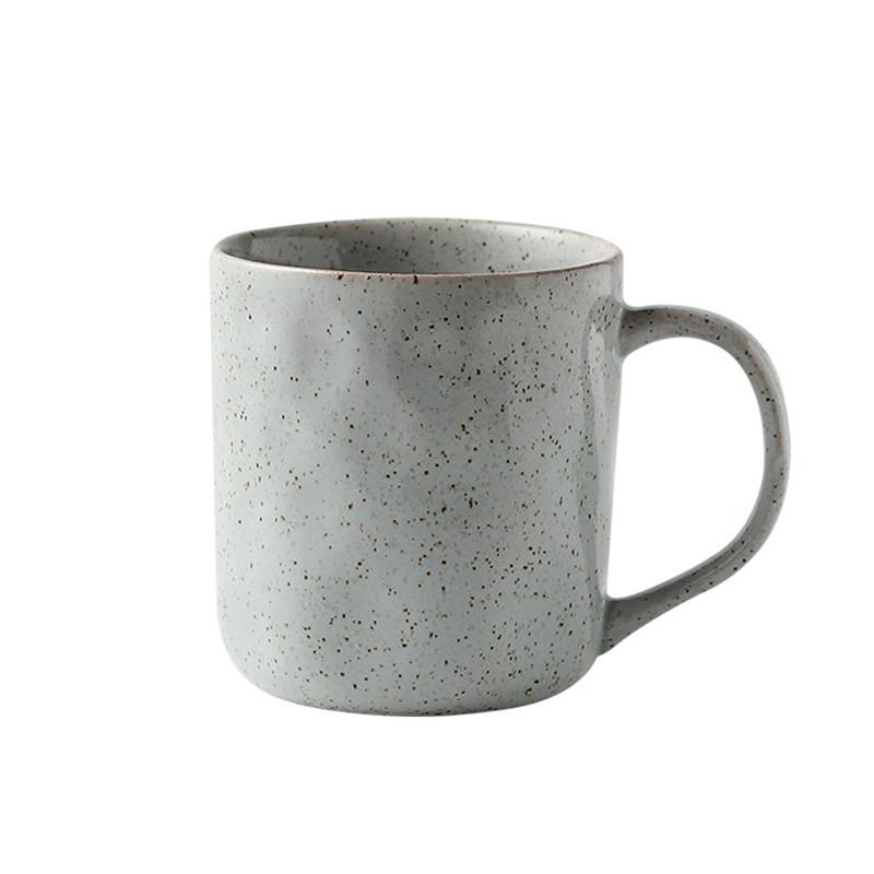 Nordic Style Retro Ceramic Water Cup Creative Tea Milk Cup For Office And Home Gifts birthdays Christmas Mug 350ML