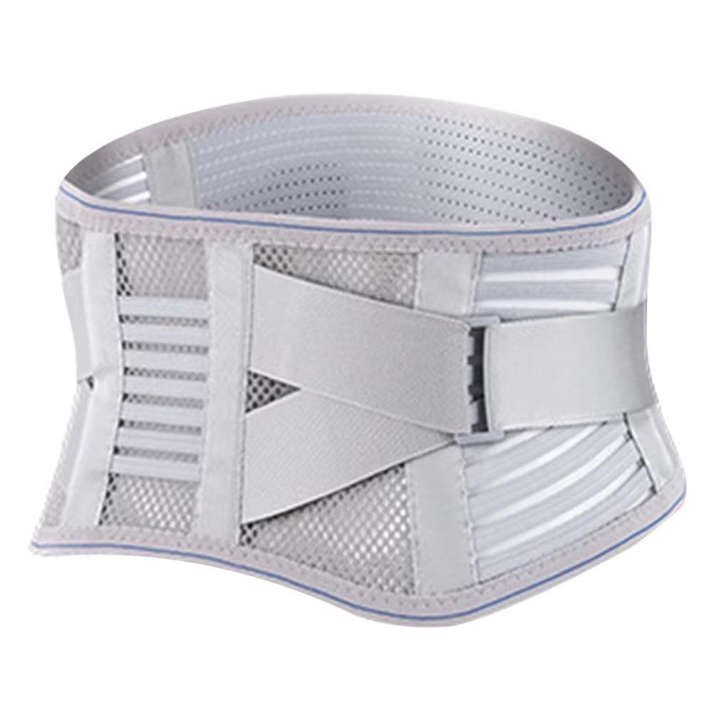 4 Steel Stays Lumbar Support Belt Compression Fitness Waist Protector Lower Back Brace Sciatica