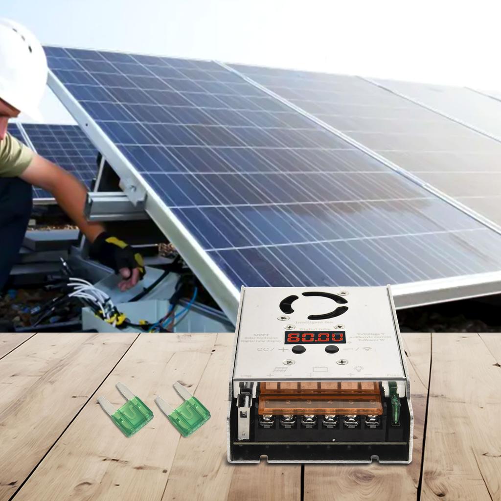 1 Pcs MPPT 600W Stepdown Solar Controller 18V-80V Input Charging For 12V 24V Lithium Solar Voltage Reduction Controller