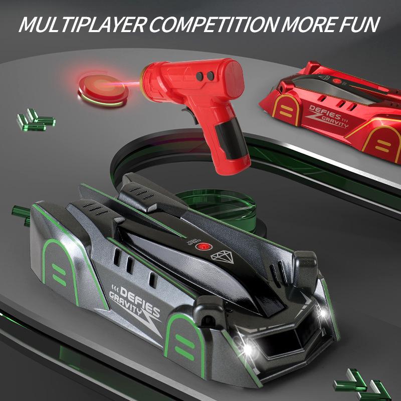 Induction Light Chasing Wall Climbing Car Flip Electric Wall Suction Stunt Car Children Remote Control Car Toy Boy