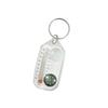 Small Keychain Thermometer Compass Pocket Sized Compass Outdoor Survival Tool Light Weight Navigation Device Enduring