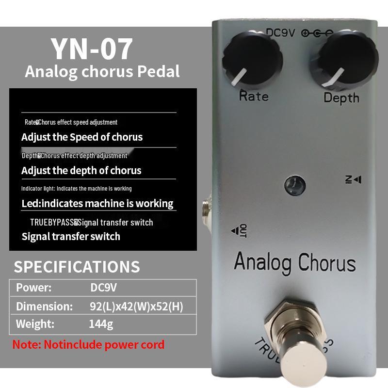 Cross-Border Hot Selling Electric Guitar Effects Pedal: Digital Delay, Distortion & Overdrive