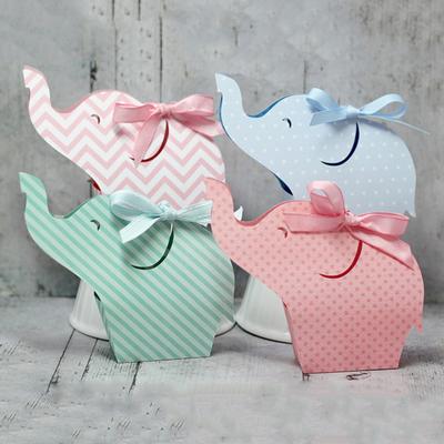 Educational Elephant Candy Box Carbon Steel Cutting Dies for Scrapbooking DIY