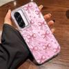 For Samsung Galaxy A56 A16 A26 A36 A06 A55 A35 A25 A15 A12 A32 A22 A14 A54 M22 M12 Luxury Butterfly Bow Print Laser Phone Case