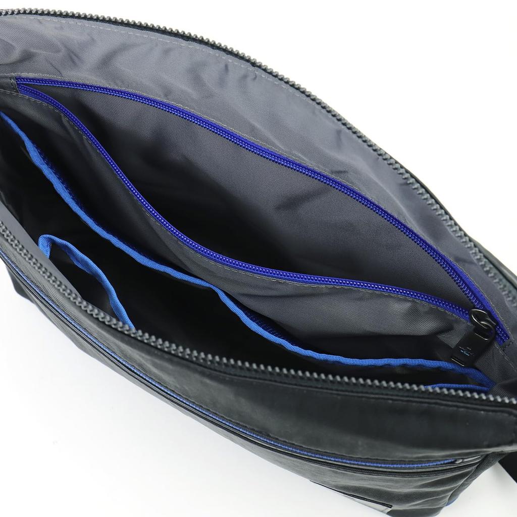 LANVIN en Bleu Lille Shoulder Khaki Men's Bag,