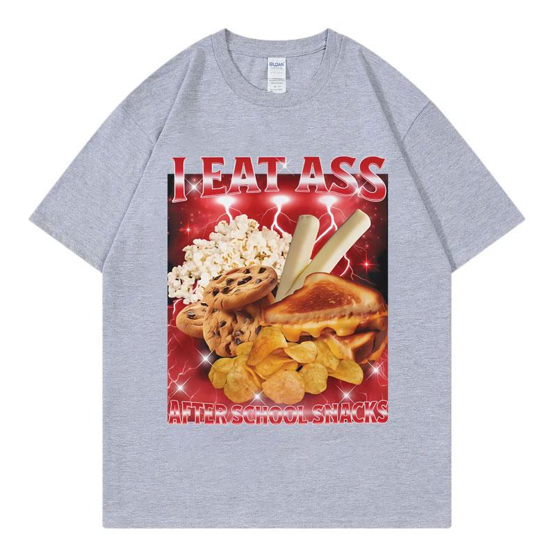 

Mozzarela Griled Cheese Funny T Shirt Fashion Y2k Summer T-shirt Men Women Vintage Short Sleeve T-shirts Streetwear Top S